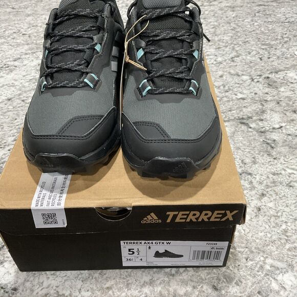 Sz 5.5 adidas Women's Terrex AX4 Gortex Hiking Shoes, Black US5.5 - Picture 9 of 12